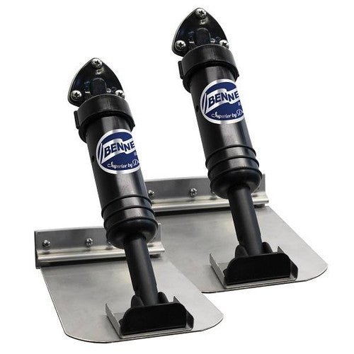 Bennett Marine SLT6 6" x 8" Self-Leveling Trim Tab System for Boats Up to 16 Feet
