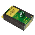 3M Sanding Sponge CP001, Fine Grit, Full Size, Reusable Wet or Dry Sanding Block