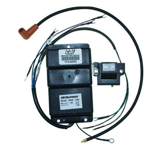 Sierra Battery Power Pack 18-99281 for Johnson/Evinrude 4-Cylinder Outboards