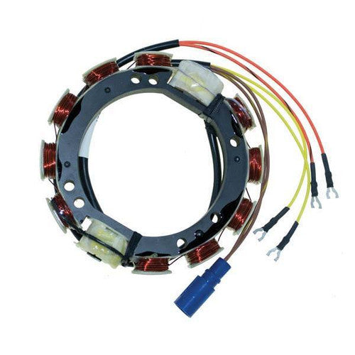 Sierra 18-99223 Stator, Replaces 583410, Fits Johnson/Evinrude 1988-2001 120-150 HP 4 Cyl Loop Charged Outboards