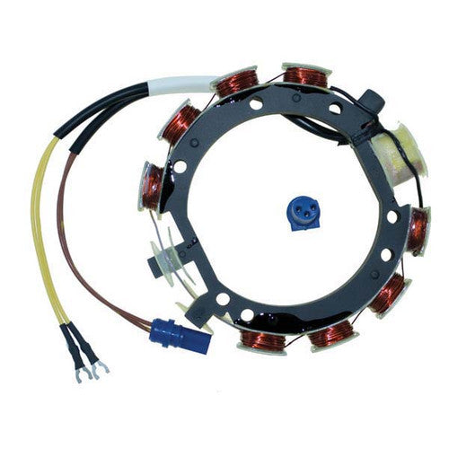 Sierra Stator for Johnson Evinrude 3-Cylinder Outboards, 9 Amp - 18-99210