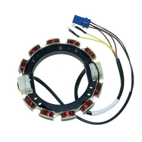 CDI Electronics 173-3837 Johnson Evinrude Stator, 6 Cylinder 9 Amp, Replaces OMC 583837, Fits 1989-1991 150 HP CX/JL/TL/TX
