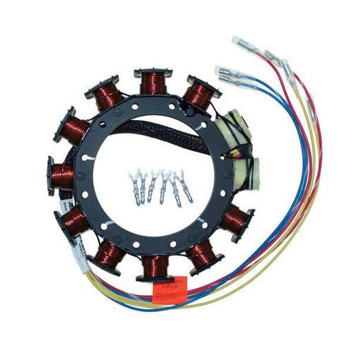 Sierra 18-99162 Mercury Mariner Stator, 16 Amp, 2/3/4 Cylinder Outboards, Replaces 398-832075A12
