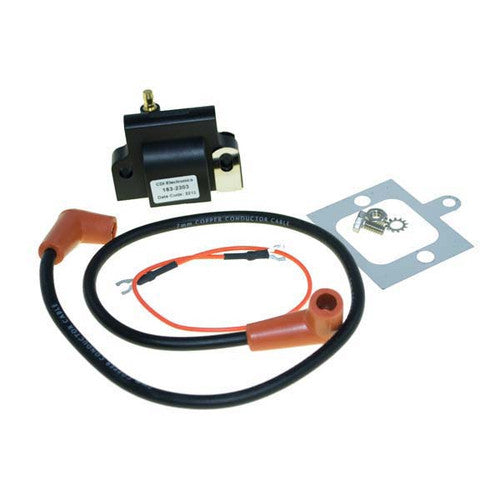 Sierra Ignition Coil 18-99598 - Replaces OMC 502886, 582303, 582303-K, 581826 - Johnson/Evinrude 3/6 Cylinder 1972-1978