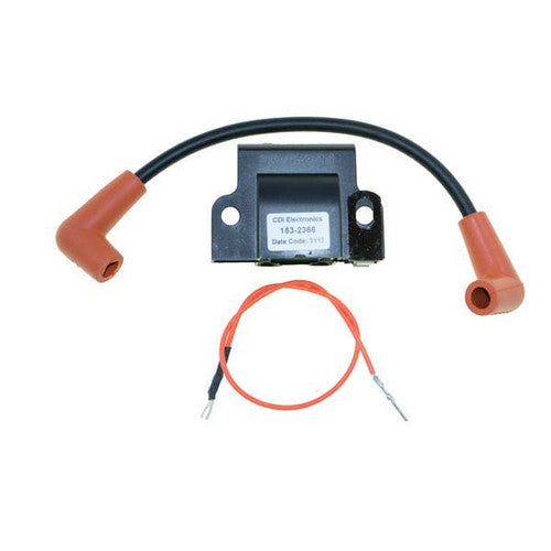 CDI Electronics 183-2366 Johnson Evinrude Ignition Coil, Replaces 584561, Fits 2-6 Cylinder Cross Flow Engines 1977-1984