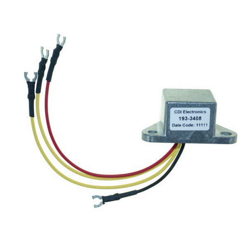Sierra 18-99413 Regulated Rectifier - Replaces 153-3408, 580841 - Johnson/Evinrude 2/3/4/6 Cyl 50-235 HP