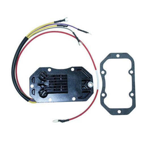 Sierra 18-99399 Voltage Regulator/Rectifier, Replaces 583076, for Johnson/Evinrude 4/6 Cylinder 35 Amp Outboards