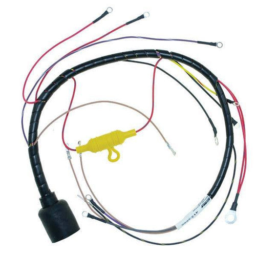 Sierra Wiring Harness 18-99389, OMC 0393590 Cross Reference, Fits 1985 Evinrude Johnson 120/140 HP Outboards
