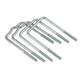 CE Smith 11416 U-Bolt Kit - Straight & Formed Square U-Bolts, 3/8 x 3-1/2 x 6 Inch, Fits Trailer Frames up to 3 In W x 5-1/4 In H