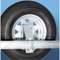 CE Smith 27310G Boat Trailer Spare Tire Carrier, Side Mount for 4 or 5 Lug Wheels up to 15 Inches