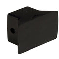 CE Smith 29553 Jon Boat Bow Stop, 3 x 3 Inch Black Natural Rubber Block for 3/4 Inch Shaft
