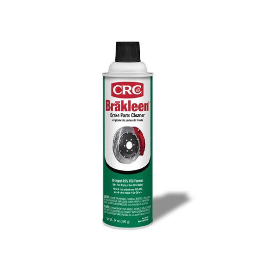 CRC Brake Parts Cleaner CRCC05084, Low VOC Non-Chlorinated Formula, 14 oz