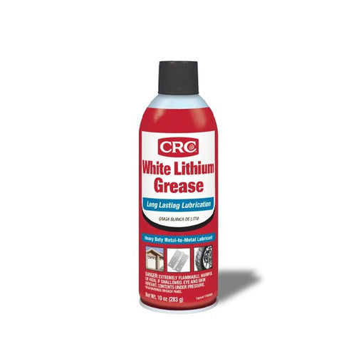 CRC White Lithium Grease, 10 oz