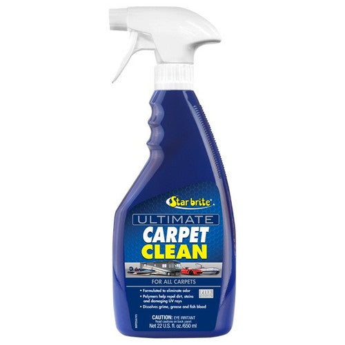 Star brite Ultimate Carpet Clean 22 oz Spray, Foaming Marine Carpet Cleaner and Deodorizer