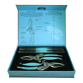 Toadfish Crab & Lobster Tool Set - 2 Shell Cutters and 4 Seafood Forks