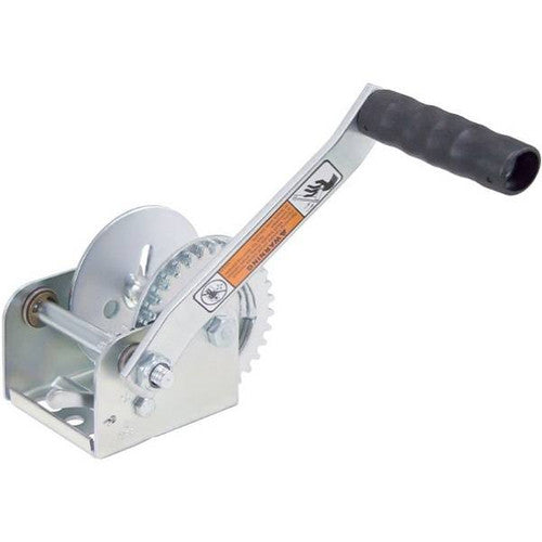 Dutton-Lainson Manual Trailer Winch, Zinc Plated - 600 lb to 1,400 lb Capacity
