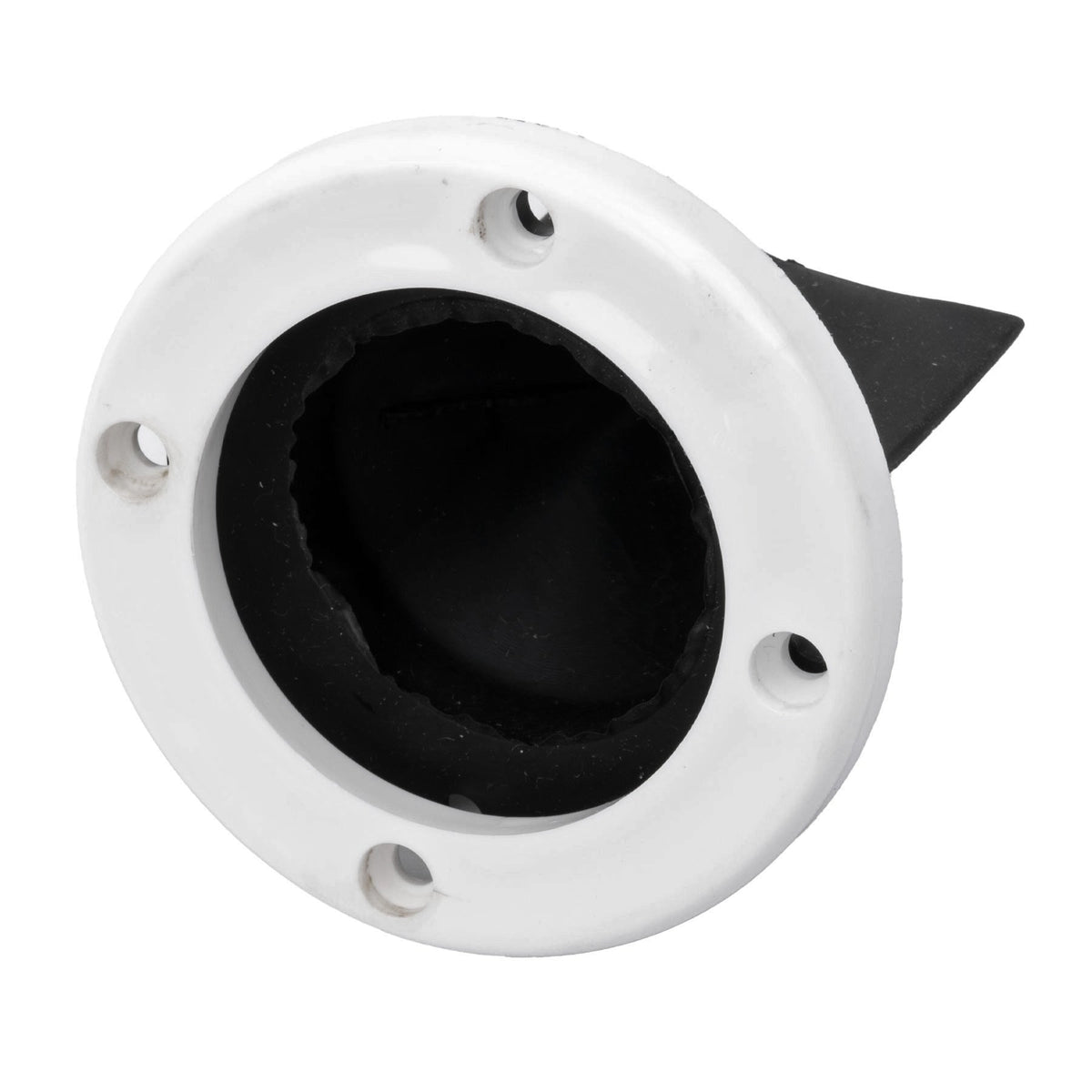 T-H Marine Duck Bill Scupper DBS-2B, 2-3/4 in Black/White Thermoplastic Flapper, Universal Replacement