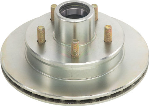 Dexter Axle Hub and Rotor Kit, 3.7K 545, Cupped and Studded, Zinc Finish