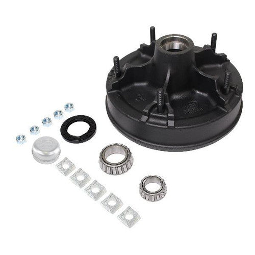Dexter K08-174-90 Hub and Drum Kit for Demountable 7K UTG Trailer Axle, Studded, 2.125 Inch Seal