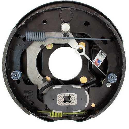 Dexter Axle Left Hand Electric Brake Assembly 10 x 2-1/4 Inch, Nev-R-Adjust Self-Adjusting, K23-478-00, 2300-4000 lb Axle Capacity