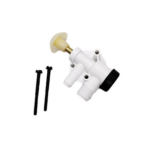 Dometic 385314349 Water Valve Kit for VacuFlush and Traveler Foot-Pedal Toilets