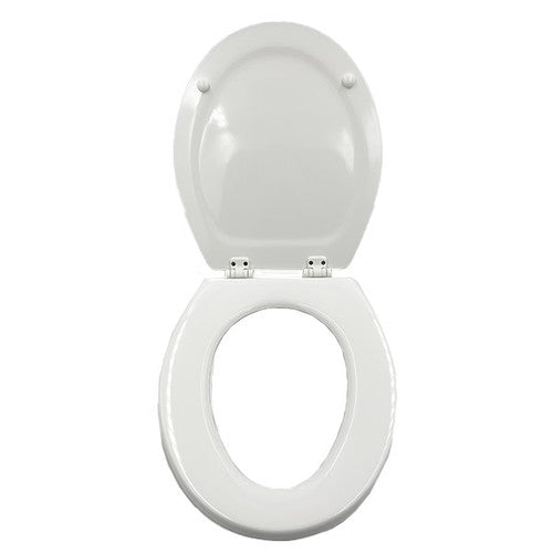 Dometic Toilet Seat and Lid for Vacuflush, Gravity, Traveler 500/500+/5000 Toilets - White or Bone