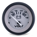 Sierra 61548P Driftwood 2 Inch Voltmeter, 8-18 Vdc