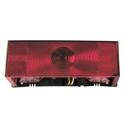 Anderson E456L Low-Profile Submersible Trailer Tail Light with License Light, For Trailers Over 80 Inches