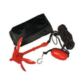 Gen3 Marine 2 lb Folding Grapnel Anchor Kit with Storage Bag and Buoy