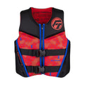 Full Throttle Rapid-Dry Flex-Back Life Jacket, Red - USCG Type III, Youth to Adult 3X-Large