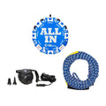 Full Throttle 2 Rider Towable Tube Combo Pack with 60-Foot Rope and 12V Pump