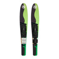 Full Throttle Shaped Junior Waterskis, 54 Inch, Riders Up to 140 lbs