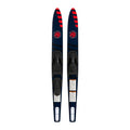 Full Throttle Traditional 68 Inch Combo Waterskis with Adjustable Side Bindings