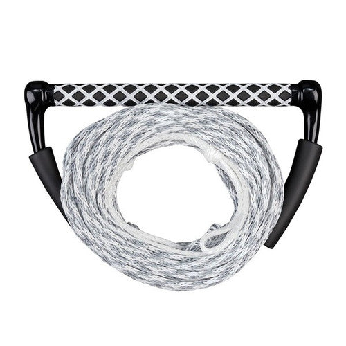 Full Throttle 3 Section Wakeboard/Kneeboard Rope, 65 Foot Adjustable Length, 1,800 lb Tensile Strength