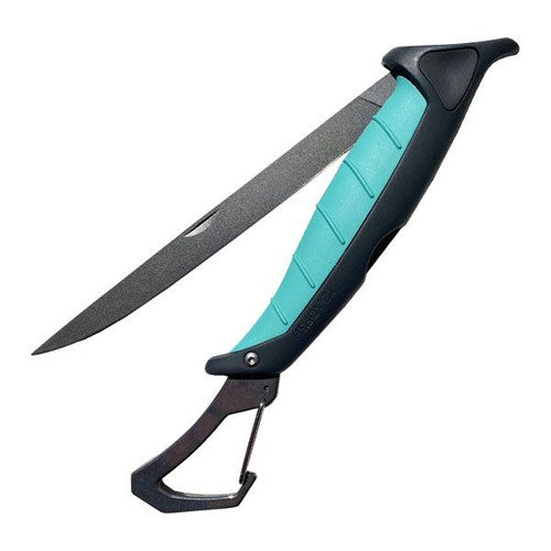 Toadfish Stowaway 7" Folding Fillet Knife, Titanium Coated Stainless Steel Blade