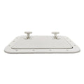 Gen3 Marine Large Locking Boat Storage Hatch, 16.75 x 12.25 Inches, Dual T-Handle, Flush Mount