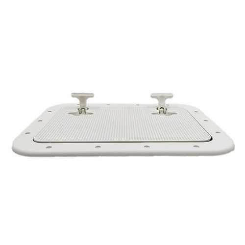 Gen3 Marine Large Locking Boat Storage Hatch, 16.75 x 12.25 Inches, Dual T-Handle, Flush Mount