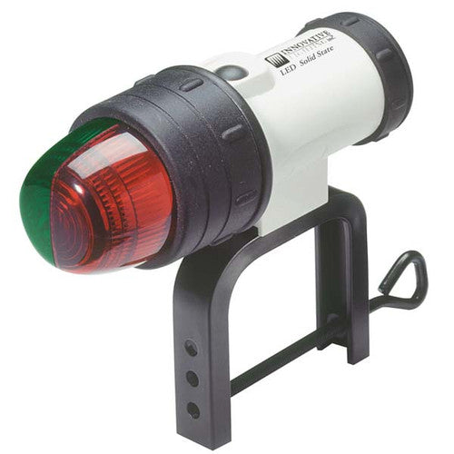 Innovative Lighting Portable LED Boat Bow Navigation Light with C-Clamp Mount, 560-1111-7