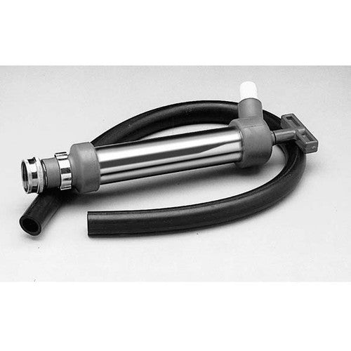 Jabsco 34060-0130 Boat Engine Oil Drain Pump - Polished Brass Hand Pump for OMC and Mercruiser Dipstick Tubes