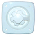 Jabsco Flush Mount Water Pressure Regulator, 45 PSI, White, 44411-1045