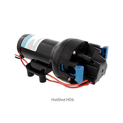 Jabsco HotShot HD6 Washdown Pump, 12V 6 GPM 70 PSI, Replaces 82906-0092