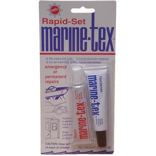 Marine Tex RM320K Rapid-Set Epoxy Putty, 2 oz, Gray