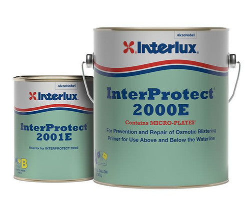 Interlux InterProtect 2000E Epoxy Primer - Gray Quart Kit (Two-Part Waterproof Barrier Coat)