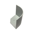 JIF Marine ICF Starboard Corner Casting - Powder-Coated Aluminum Pontoon Boat Corner Fender