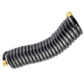 Johnson Pump 10615-00 Black Coiled Washdown Hose, 25 Feet