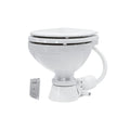 Johnson Pump AquaT Compact Electric Marine Toilet, 12V, White - 80-47435-01