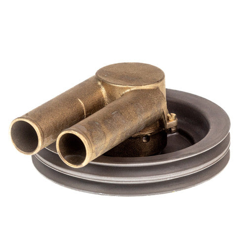 Johnson Pump F5B-9 Engine Cooling Pump 10-13568-11, OEM Replacement for Volvo Penta 21214596, V-Belt 4.3L/5.0L/5.7L