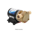 Jabsco 18660-0121 12V Water Puppy Pump, 6 GPM Bronze Bilge and Livewell Pump