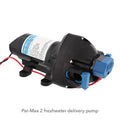 Jabsco Par-Max 2 Fresh Water Pump, 12V, 2 GPM, 35 PSI, Model 31295-3512-3A