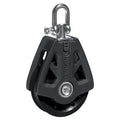 Lewmar 50mm Synchro Block Single, 990 lb Working Load Limit, Traveler Compatible - 29925001BK
